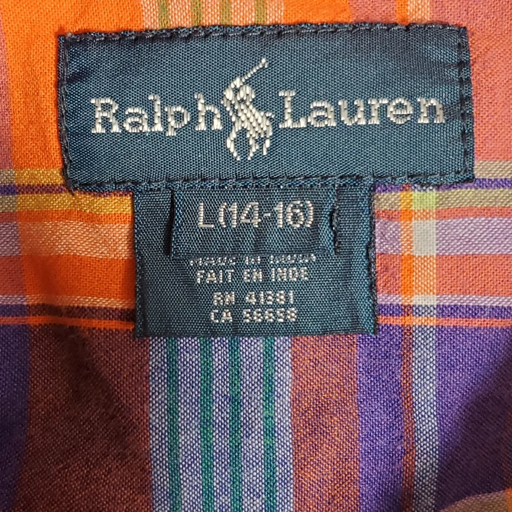 Ralph Lauren Kids/Teen‎ Button-down Shirt Size L (14-16)